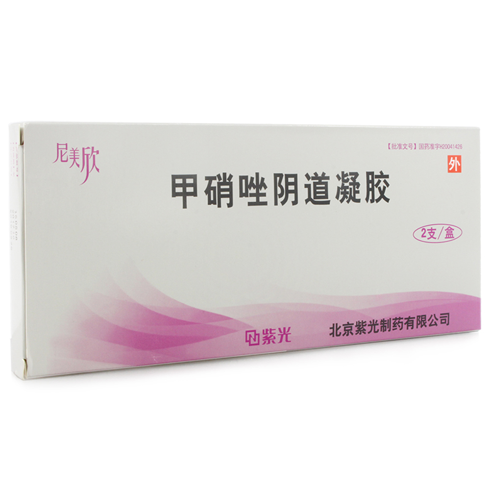 中西药品 妇科用药 甲硝唑阴道凝胶(尼美欣) 通用名称: 产品编号: b