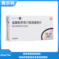 鹽酸帕羅西汀腸溶緩釋片(賽樂(lè)特)