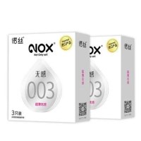 天然膠乳橡膠避孕套(嫩薄003玻尿酸)(諾絲)