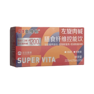 左旋肉堿膳食纖維控能飲(21金維他)