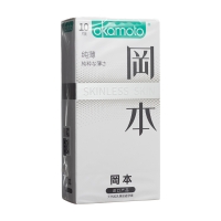 天然膠乳橡膠避孕套(純薄)(岡本)