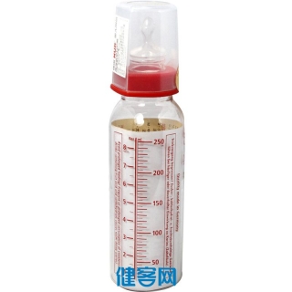 NUK高强度PC清色奶瓶(带1号仿真通气奶嘴)(促销价)