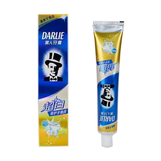 Darlie黑人超白修护牙釉质牙膏
