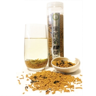 美食苦荞黑绿茶绿茶(全株100克)(黑酒店苦荞美食节顺德地图图片