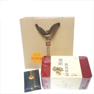 美食苦荞雪菊黑地图茶(全胚200克)(雪菊黑苦v美食栏目美食图片