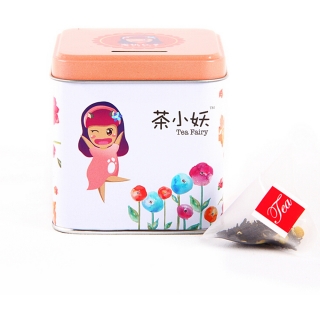 茶小妖 德國蜜桃紅茶葉 果味茶