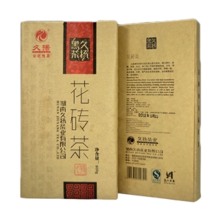 久揚(yáng) 陳年黑茶 11年花磚茶