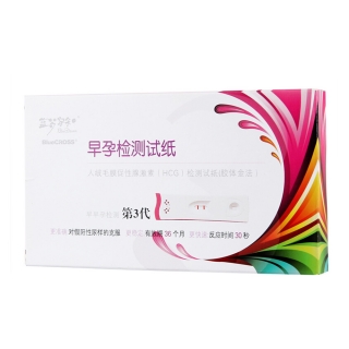 藍(lán)夢(mèng)孕知推普人絨毛膜促性腺激素(HCG)檢測(cè)試紙(膠體金法)