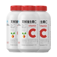 养生堂牌天然维生素C咀嚼片 850mg/片*70片*3瓶