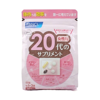 日本FANCL 女性綜合營養(yǎng)素膠囊(20 - 29歲)