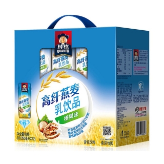 桂格 榛果味 高纖燕麥乳飲品(盒裝)