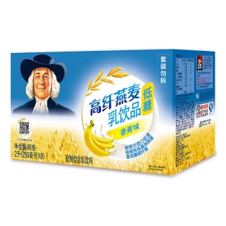 桂格 香蕉味 高纖燕麥乳飲品(8裝)