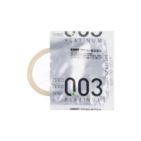 天然膠乳橡膠避孕套(白金超薄)(003)(岡本)