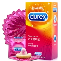 杜蕾斯凸點(diǎn)螺紋裝 12只