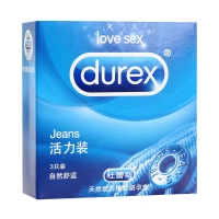 天然乳膠橡膠避孕套(活力裝自然舒適)(杜蕾斯)