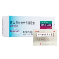 吸入用布地奈德混懸液+西洋參黃芪膠囊