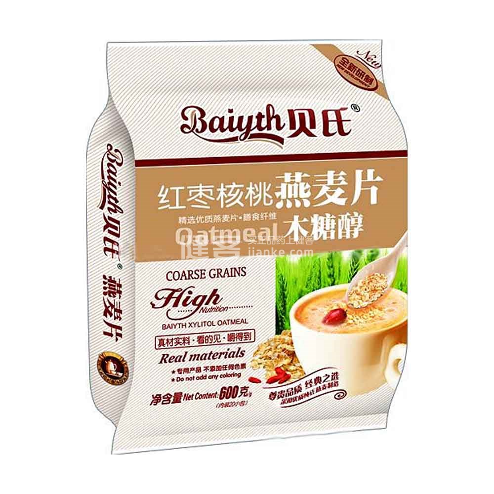 贝氏红枣核桃木糖醇燕麦片(袋装)