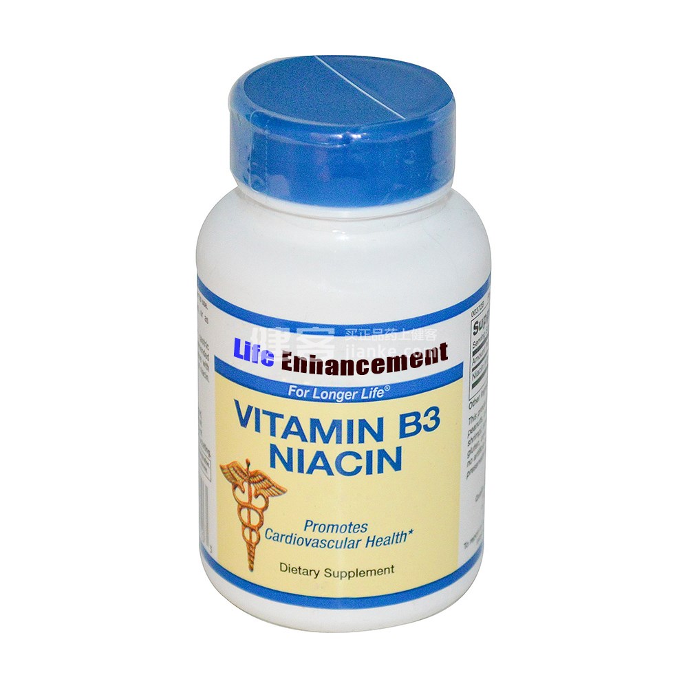 life enhancement 维生素b3烟酸(500毫克 160粒)
