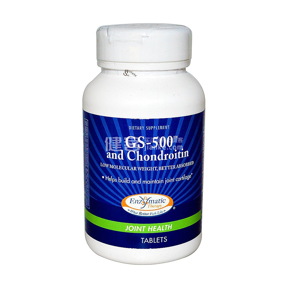 enzymatic therapy gs-500 和软骨素(120片)