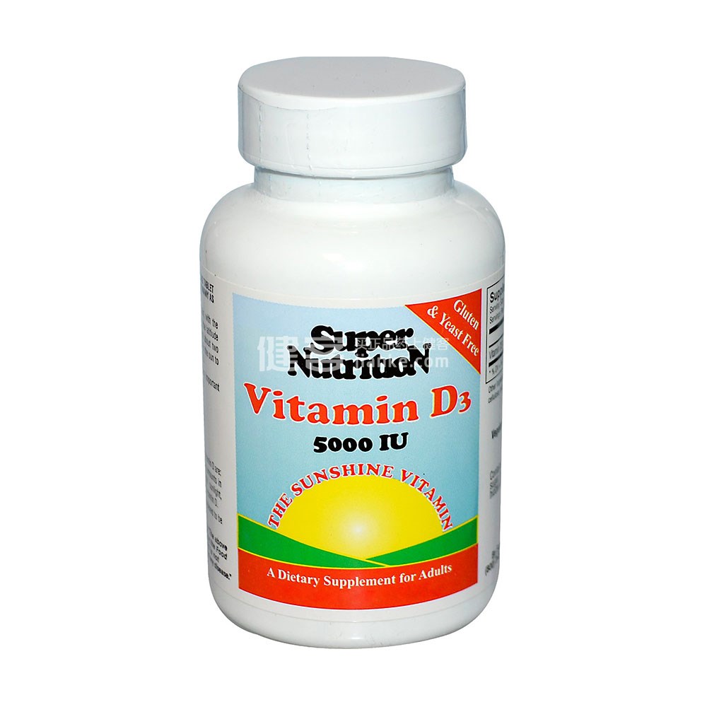 super nutrition 维生素d3补充片(250片)