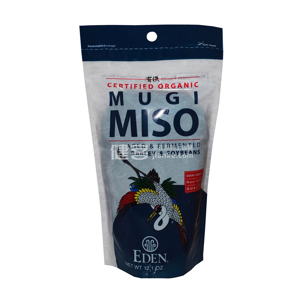 eden foods mugi miso soup(345克)