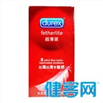 杜蕾斯天然膠乳橡膠避孕套(超薄裝)