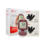 306血糖儀+50片試紙+50采血針+50酒精棉片
