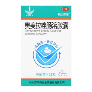 奥美拉唑肠溶胶囊(罗欣恩康)