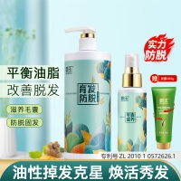 霸王育发防脱洗发液(防脱型)+毛囊滋养原液+霸王防脱调理发膜