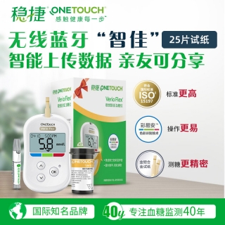 血糖仪套装(血糖仪+血糖试纸+一次性使用采血针)(稳悦智佳)