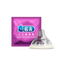 天然乳胶橡胶避孕套(名流)(有型超薄)