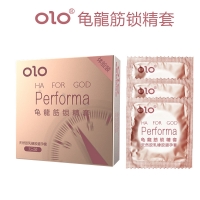 天然橡胶胶乳男用避孕套（龟龙筋锁精套）