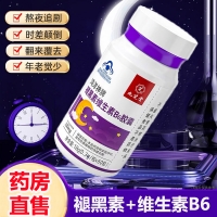 鸿洋神牌褪黑素维生素B6胶囊（九芝堂）