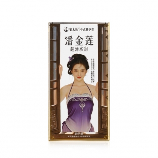 天然橡胶胶乳男用避孕套(安太医潘金莲系列光面型超薄)