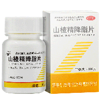 山楂精降脂片(三元)