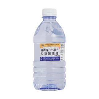 清清牌75%单方乙醇消毒液