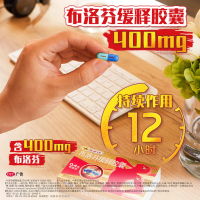 布洛芬缓释胶囊(芬必得)
