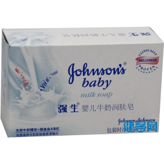 强生婴儿牛奶润肤皂