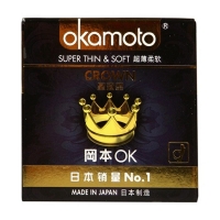 冈本避孕套(OKAMOTO )(皇冠型)(粉红色超薄柔软)