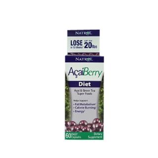 美国Natrol(Natrol)Acai Berry巴西莓绿茶抗氧化减肥胶囊