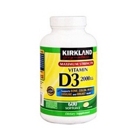 柯克兰(Kirkland)维生素D3软胶囊 (美国版)