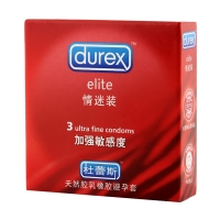 杜蕾斯避孕套-Elite情迷装(加强敏感度)-3只装