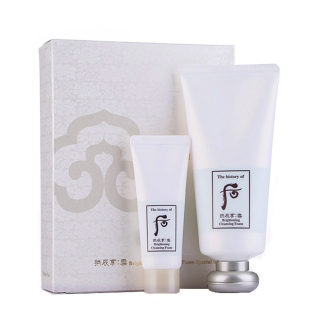 WHOO后拱辰享雪清颜美白保湿洗面奶