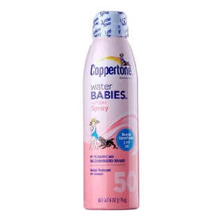 Coppertone水宝宝水嫩持续防晒喷雾