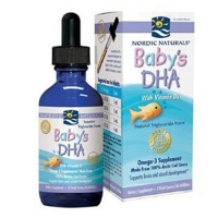 挪威Nordic Naturals婴幼儿鱼油DHA维生素D3滴剂