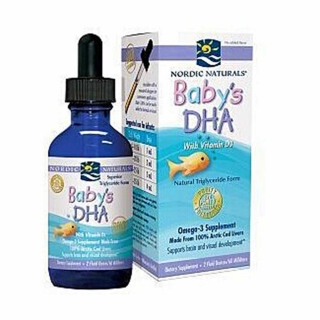 挪威小鱼Nordic Naturals婴幼儿DHA鳕鱼甘油
