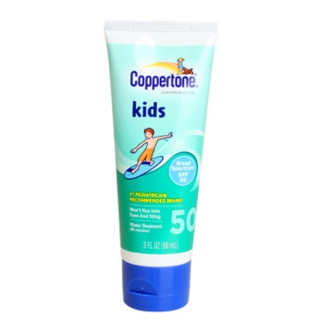 水宝宝儿童防晒霜乳spf50