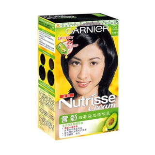 卡尼尔营彩滋养染发精华乳1.0(自然亮黑)