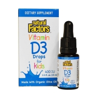 Natural Factors Vitamin D3 Drops for Kids