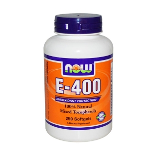 Now Foods E-400 100％天然复合维生素E胶囊